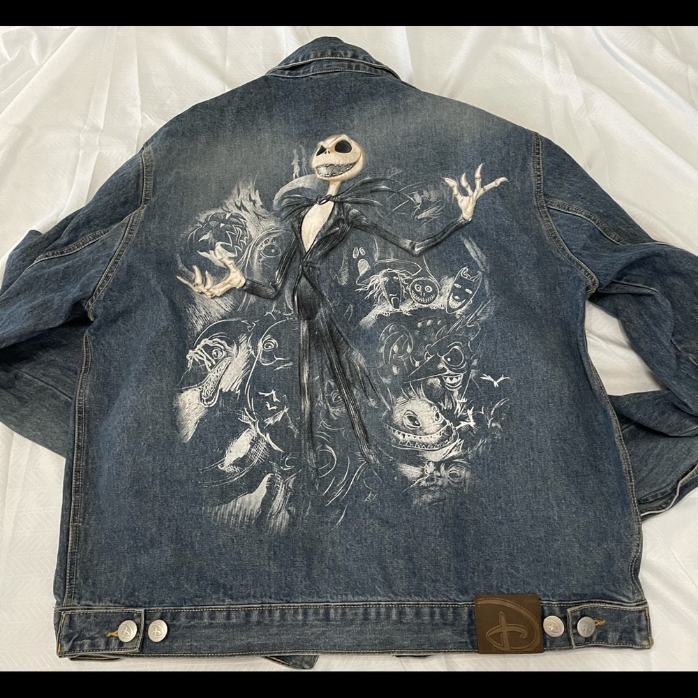 Disney Nightmare Before Christmas Denim Jacket